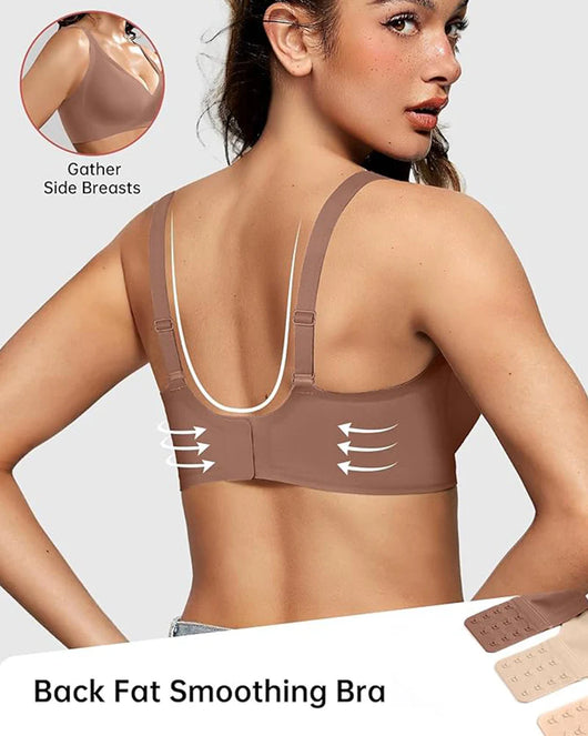 Seamless Wireless Push Up Bra