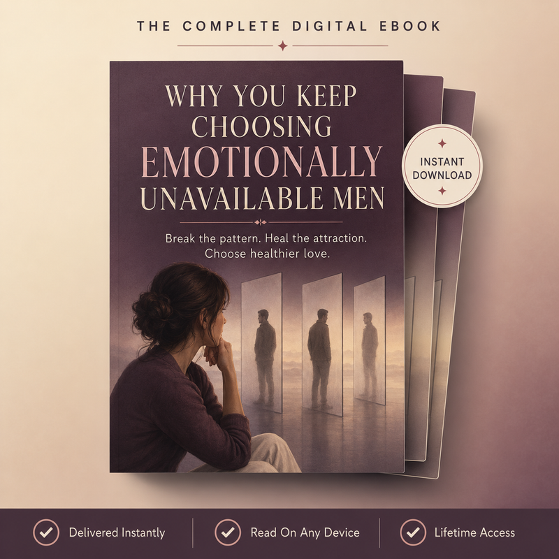 Why You Keep Choosing Emotionally Unavailable Men (E-Book)