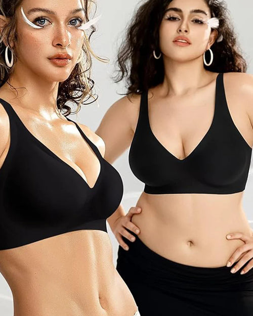 Seamless Wireless Push Up Bra