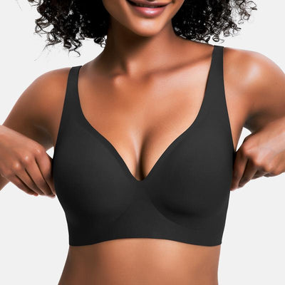 Seamless Wireless Push Up Bra