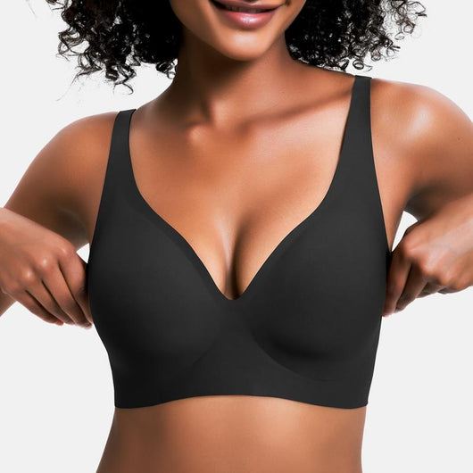 Seamless Wireless Push Up Bra